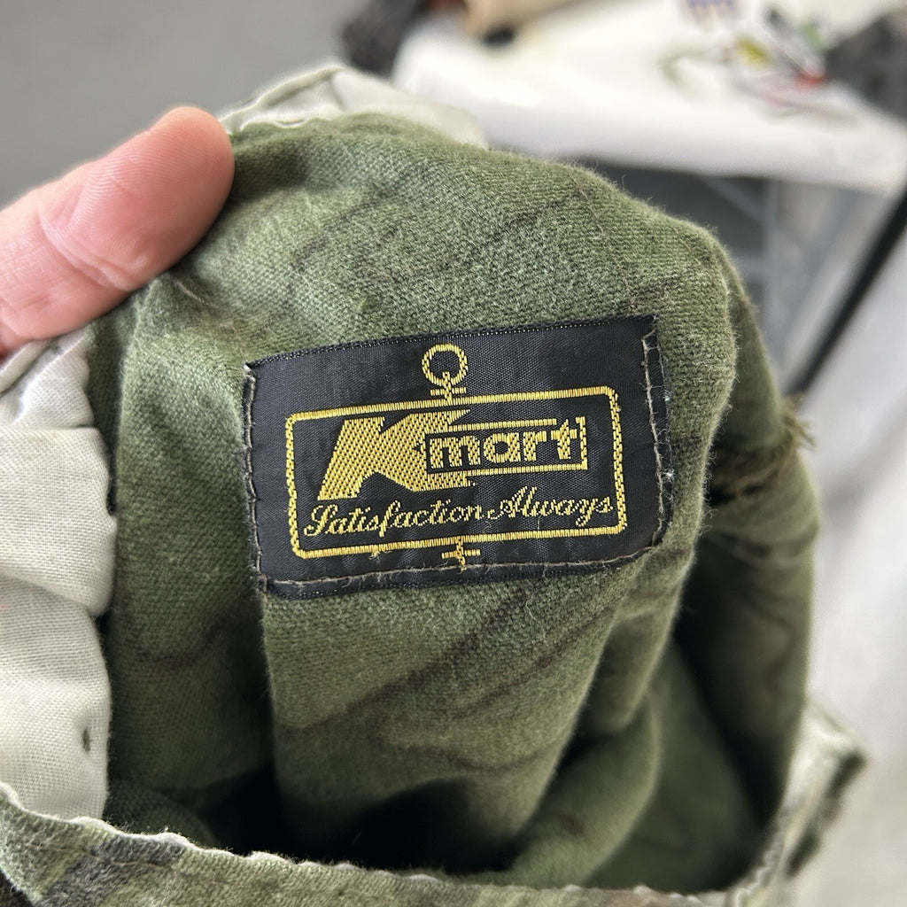 Vintage 70’s K-Mart Woodland Camouflage Hunting/Army Pants Size 36x30