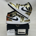 Nike Air Jordan 1 Mid SE GS “Metallic Gold” DC1420-700 5.5Y/Women’s 7 New