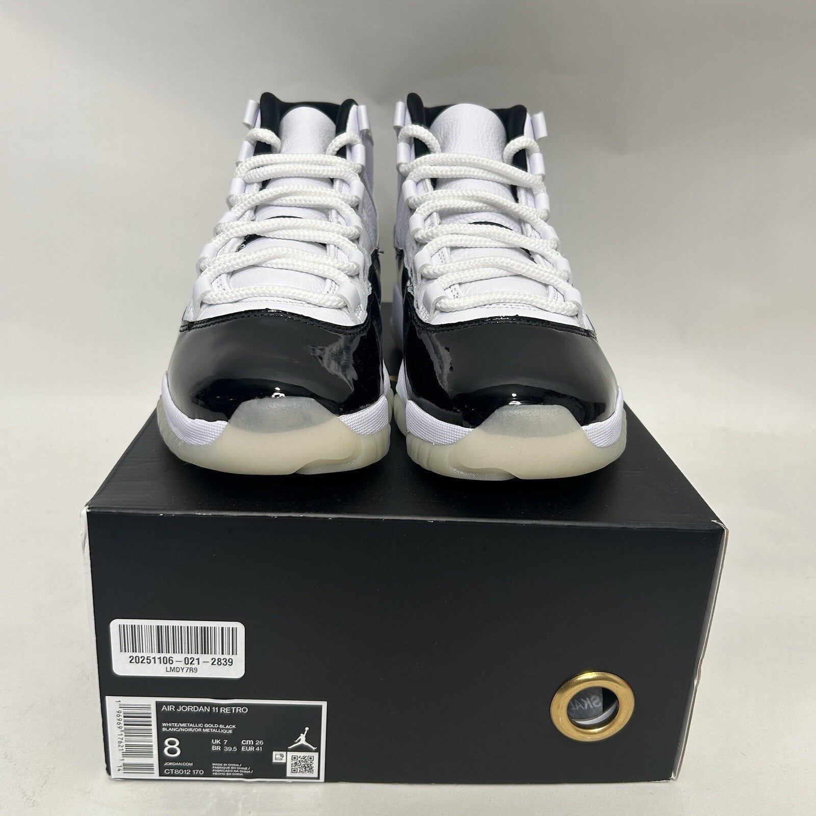 Nike Air Jordan 11 Retro High “Gratitude/Defining Moments DMP” (CT8012-170) New