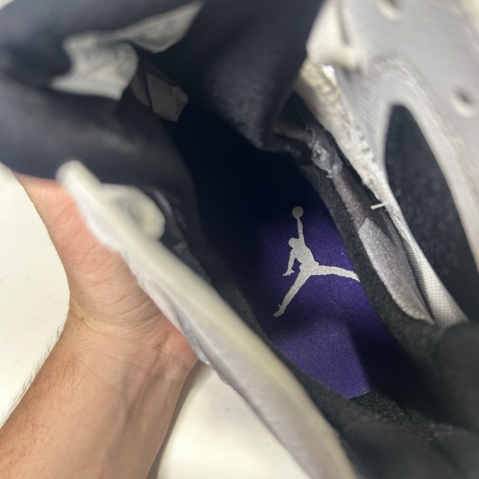 Nike Air Jordan 7 VII Retro “Flint Grey Purple” (2006) 304775-151 Men’s 13 Worn