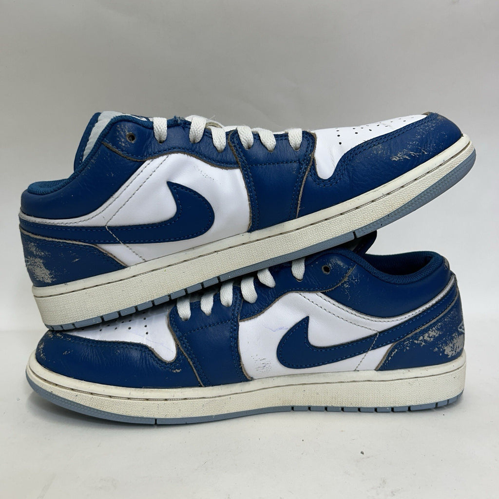Nike Air Jordan 1 Retro Low “White Industrial Blue”  FN5214-141 Men’s 10