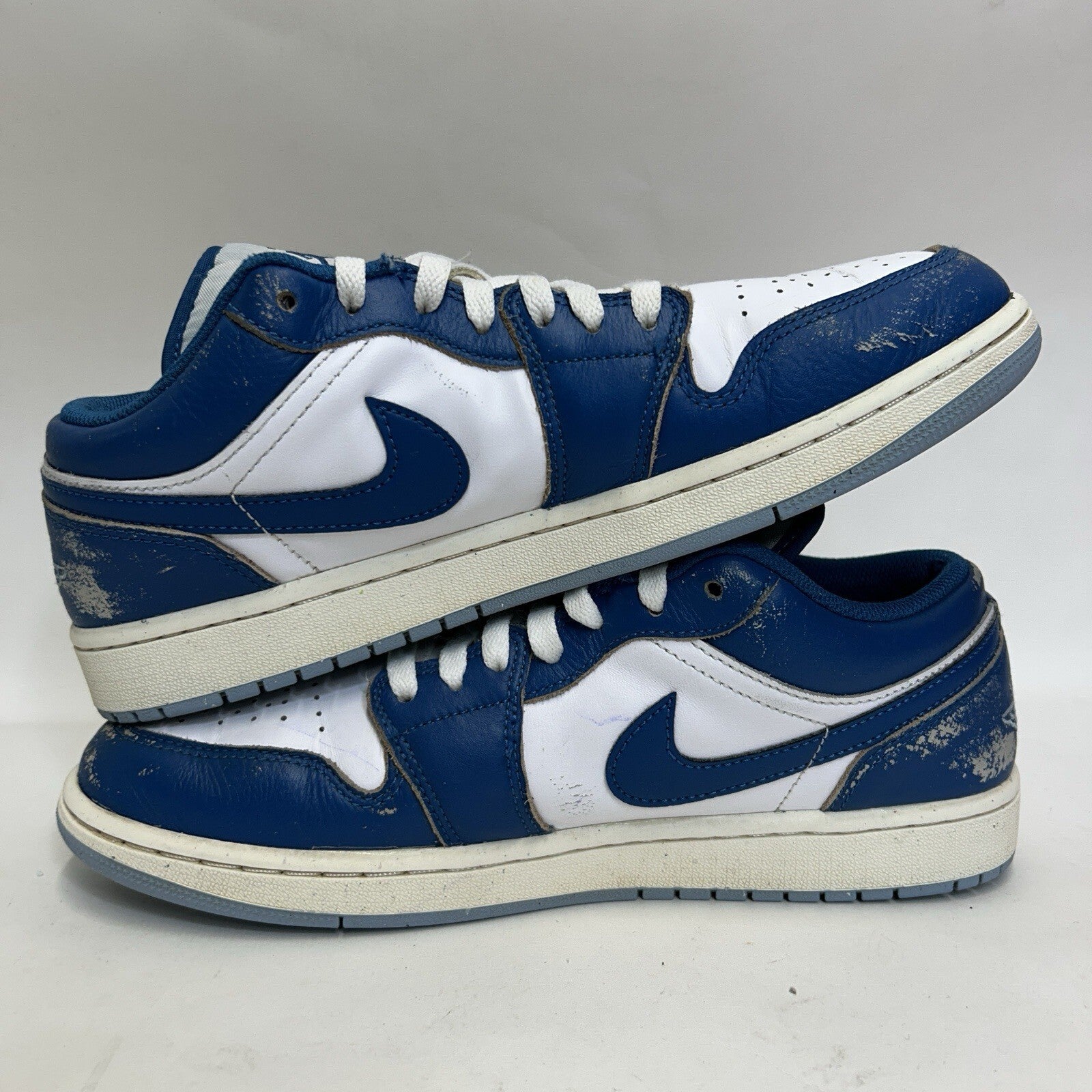 Nike Air Jordan 1 Retro Low “White Industrial Blue”  FN5214-141 Men’s 10