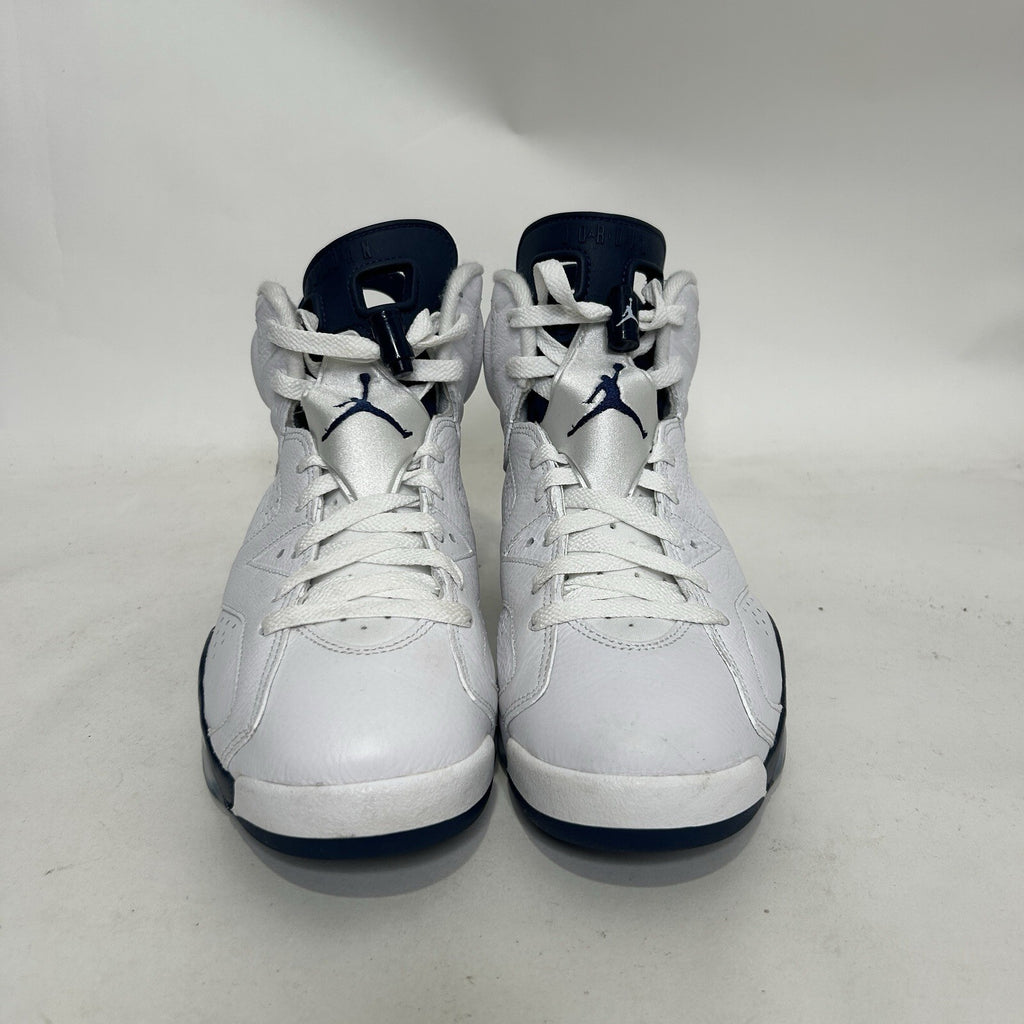 Nike Air Jordan 6 Retro OG “Midnight Navy White” CT8529-141 Men’s 8 Worn