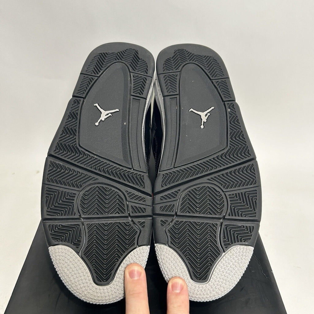 Nike Shoes Air Jordan 4 Retro Men's LS “Black Oreo” 2024