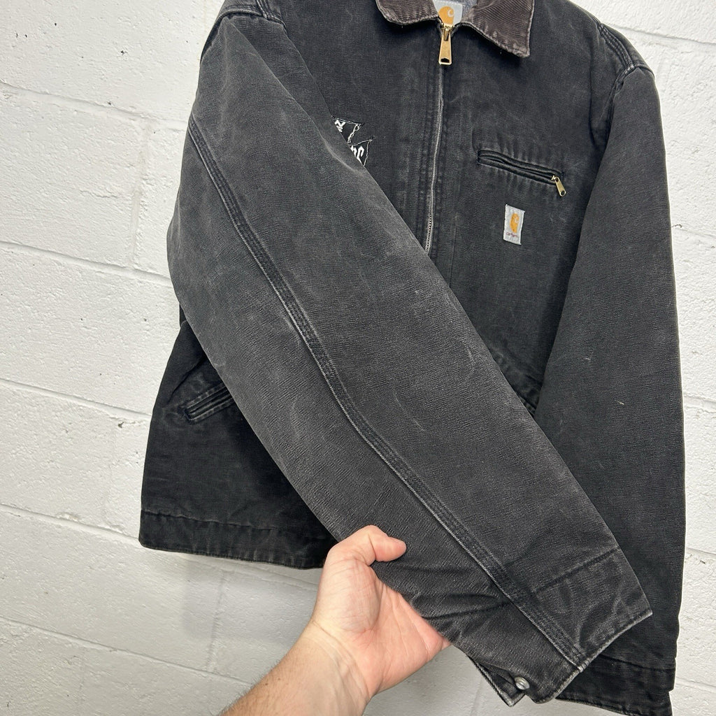 VTG Carhartt Blanket-Lined Detroit Jacket “Black” J01 BLK West Coast Choppers
