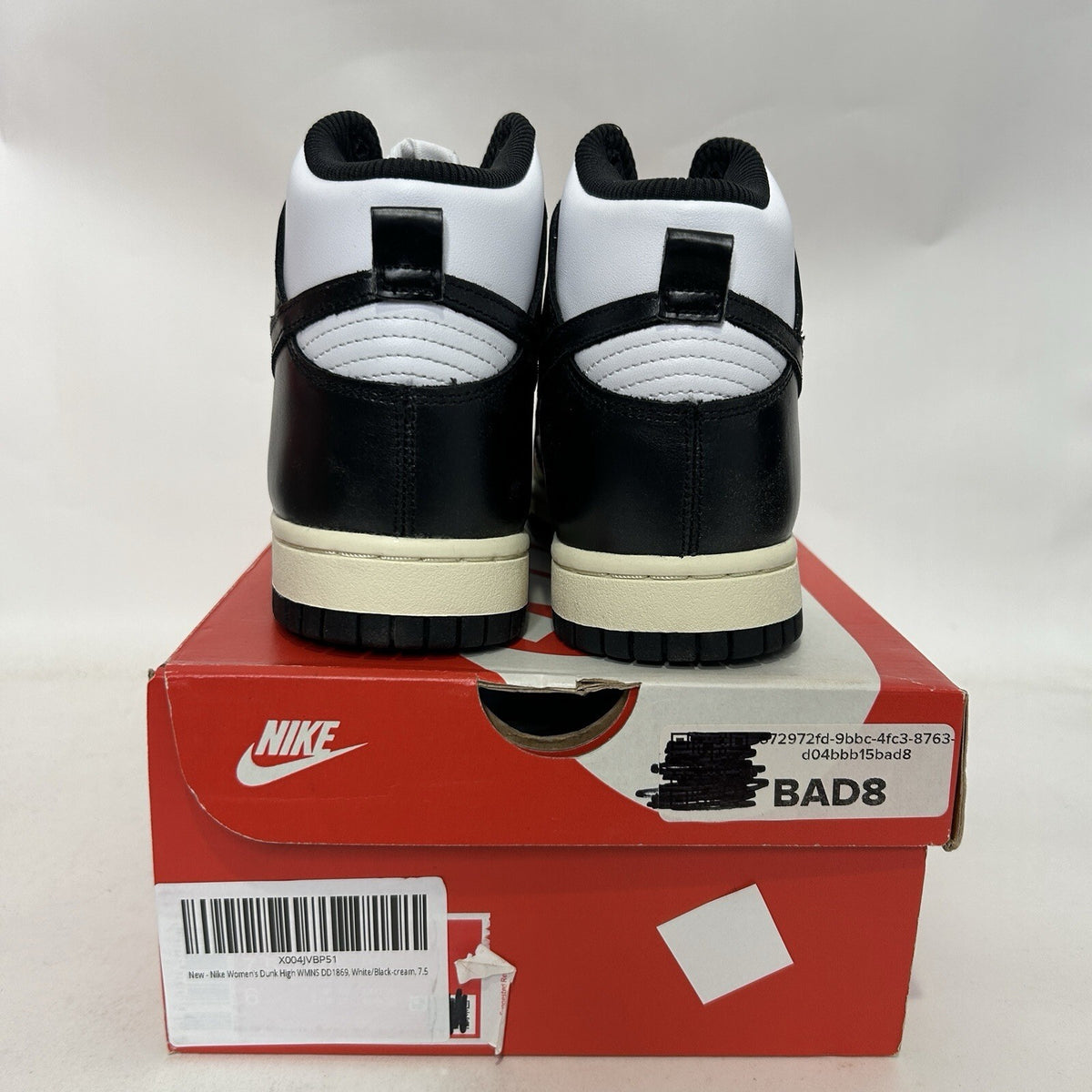 Nike Dunk High PRM WMNS “Vintage Panda” DQ8581-100 Women’s 7.5 New