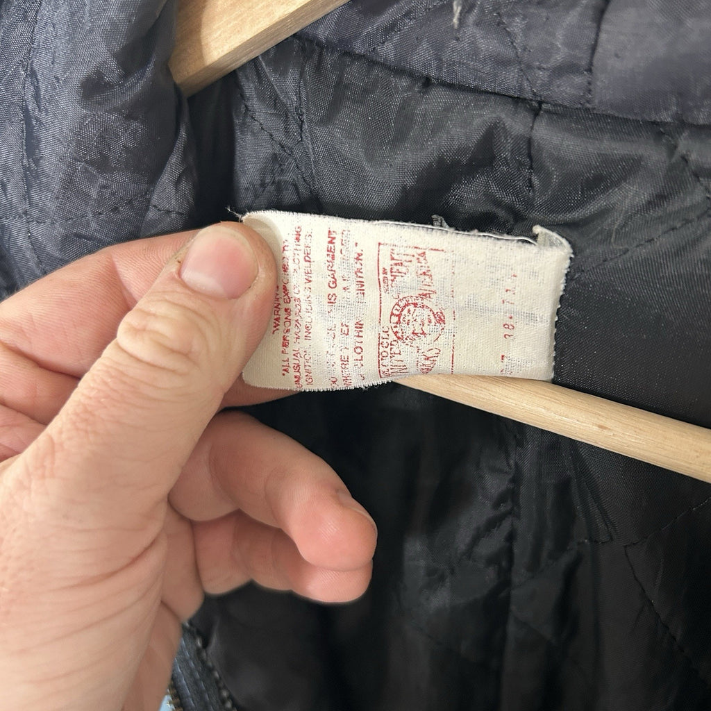 Vintage Carhartt Quilted Hooded Active Jacket “Cobalt Blue” JQ296