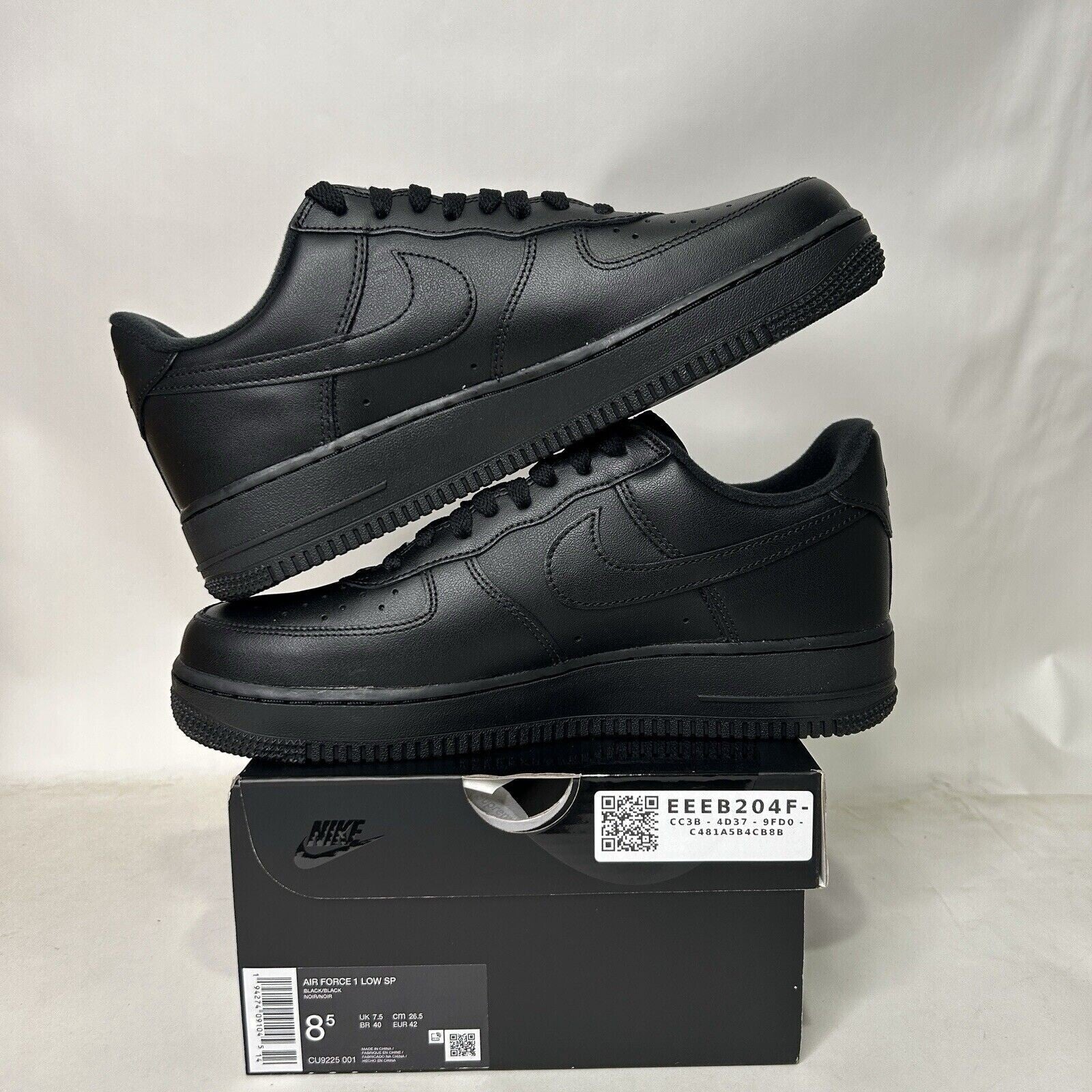 Nike Air Force 1 Low x Supreme Box Logo "Black" 2024