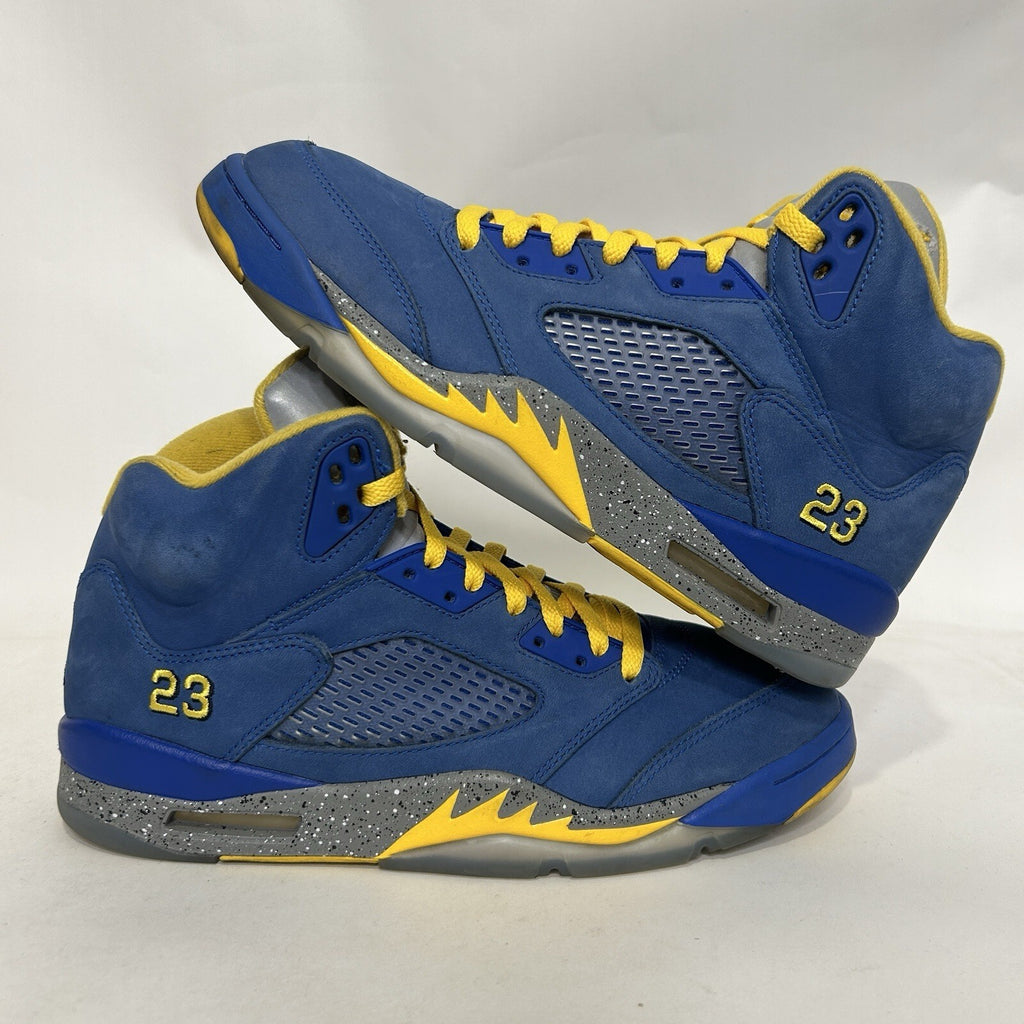Nike Air Jordan 5 Retro OG “Laney Varsity Royal Blue Yellow Maize” CD2720-400