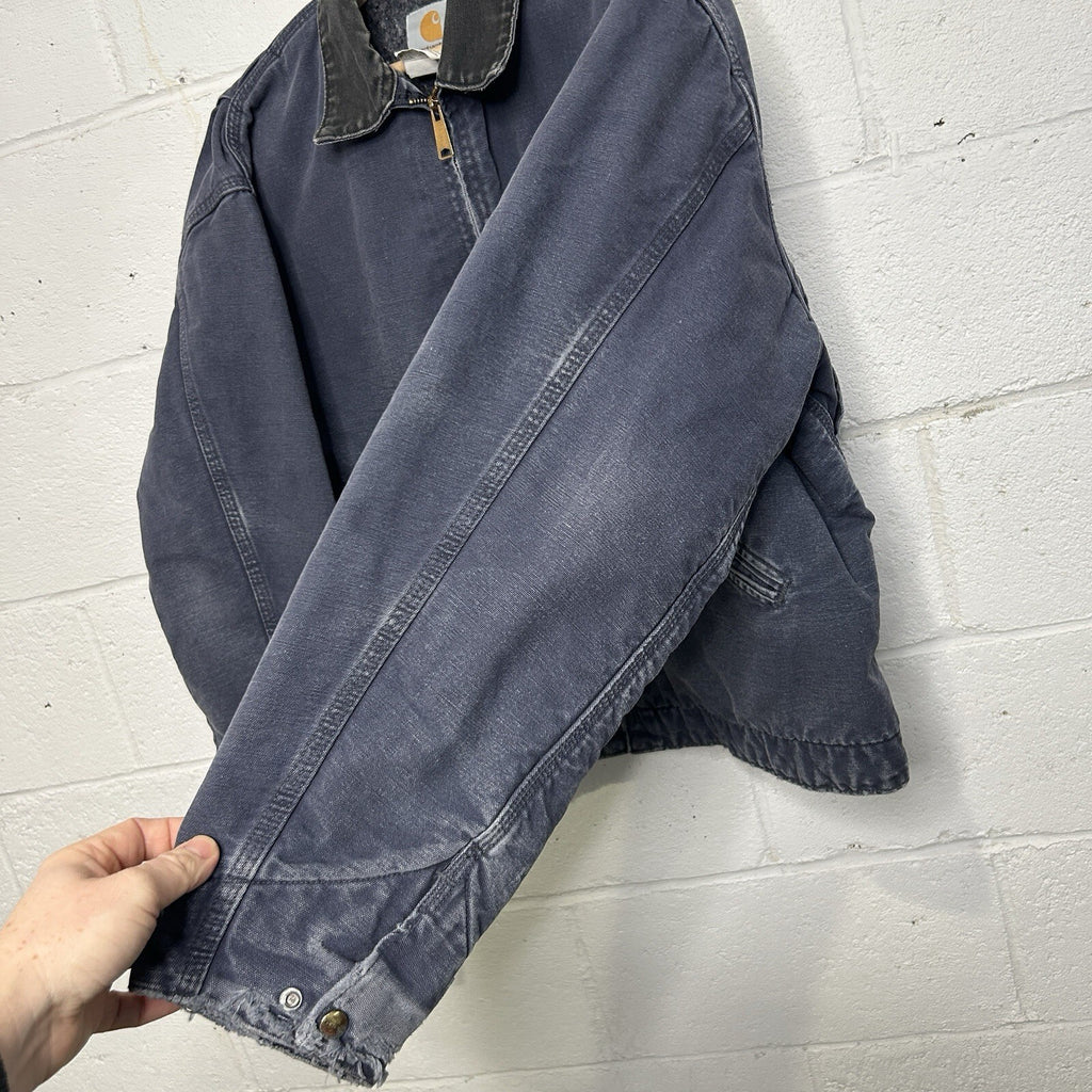Vintage Carhartt Blanket-Lined Detroit Jacket “Petrol” Makita J64 PTL Men’s XL