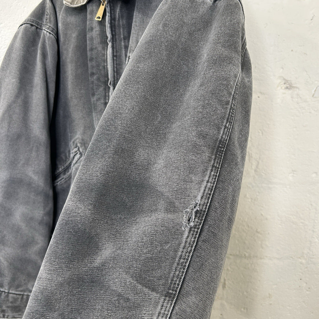 Vintage Carhartt Blanket-Lined Detroit Jacket “Petrol Grey” J97 PTL Men’s XL