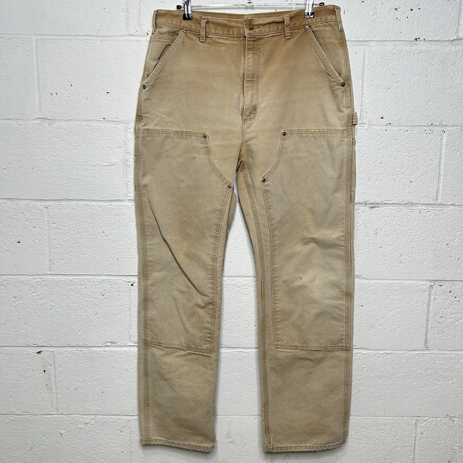 Vintage Carhartt DoubleKnee Canvas Pants “Brown” B01 BRN