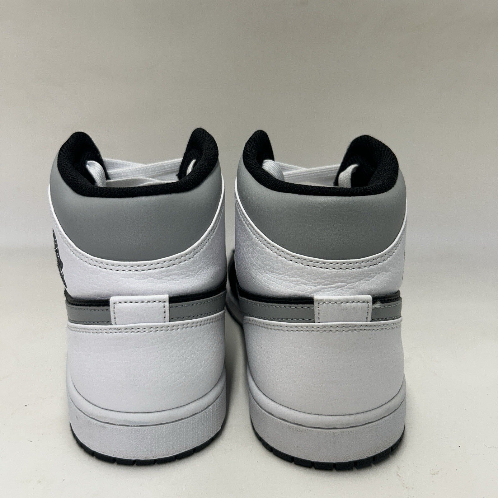 Nike Air Jordan 1 Mid “White Shadow/Black Grey White 554724-073 Men’s 11.5