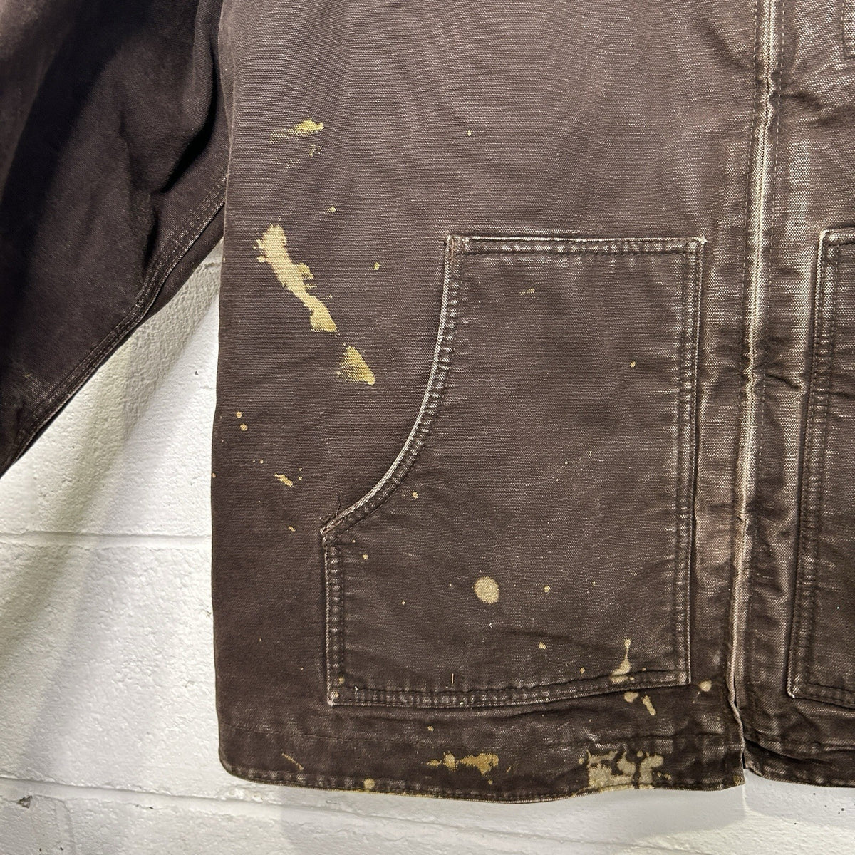 Vintage Carhartt Sherpa-Lined Ridge Coat “Dark Brown” WC061 DKB Women’s X-Large