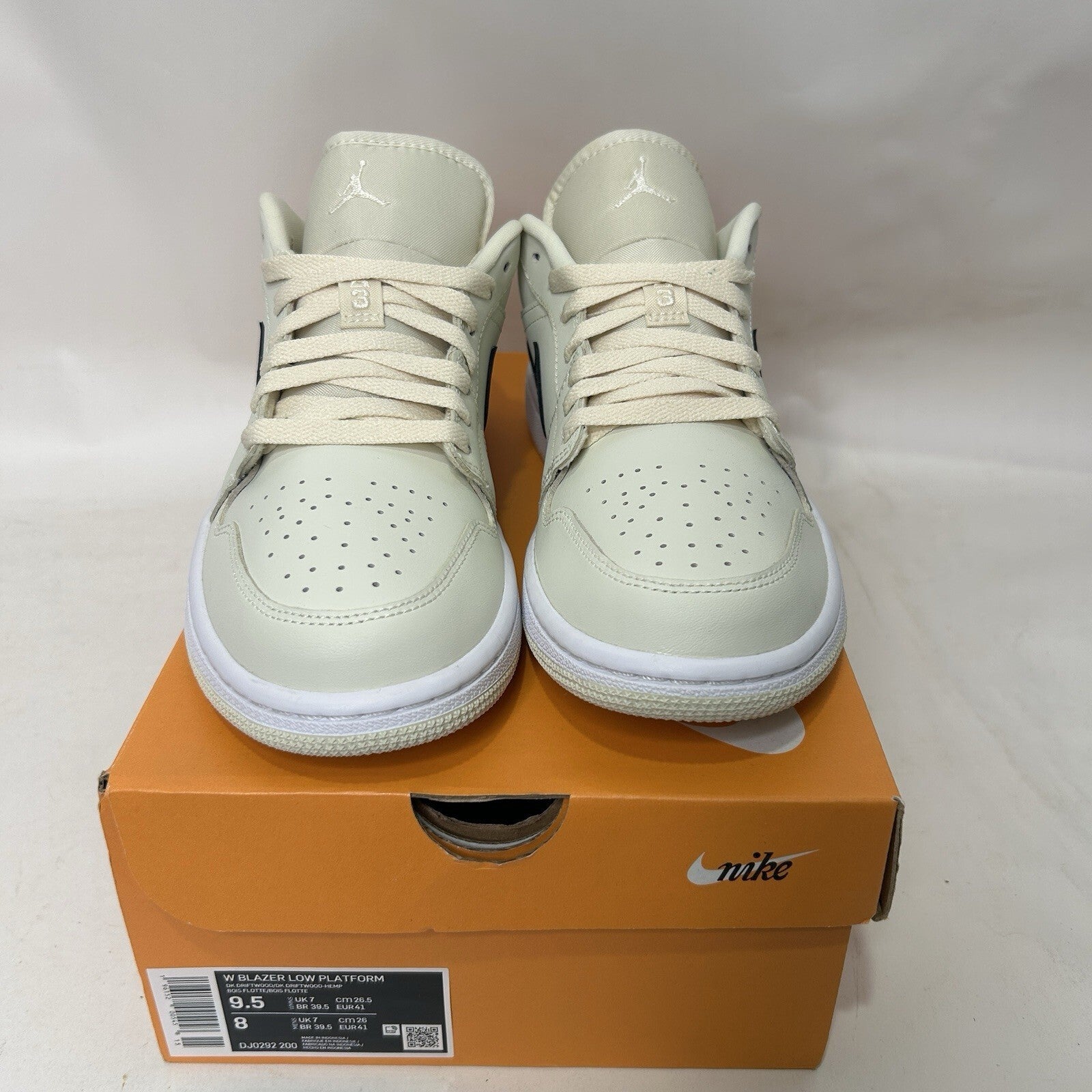 Nike Air Jordan 1 Retro Low “Coconut Milk” DC0774-121 Women's 9.5 New