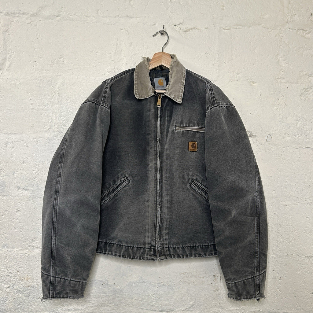 Vintage Carhartt Blanket-Lined Detroit Jacket “Petrol Grey” J97 PTL Men’s XL