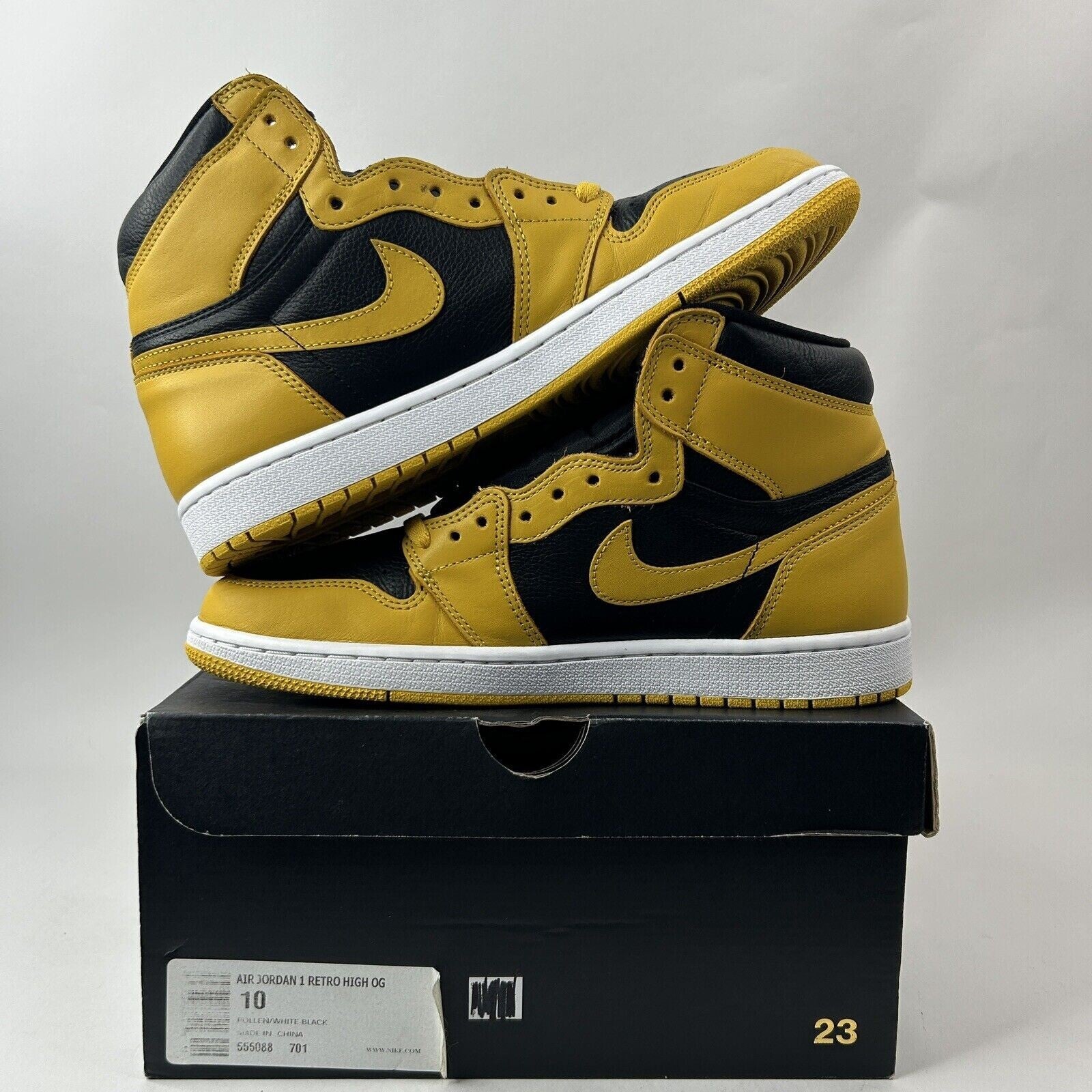 Nike Shoes Air Jordan 1 Retro High OG “Pollen” 555088-701 Men’s 10 Worn