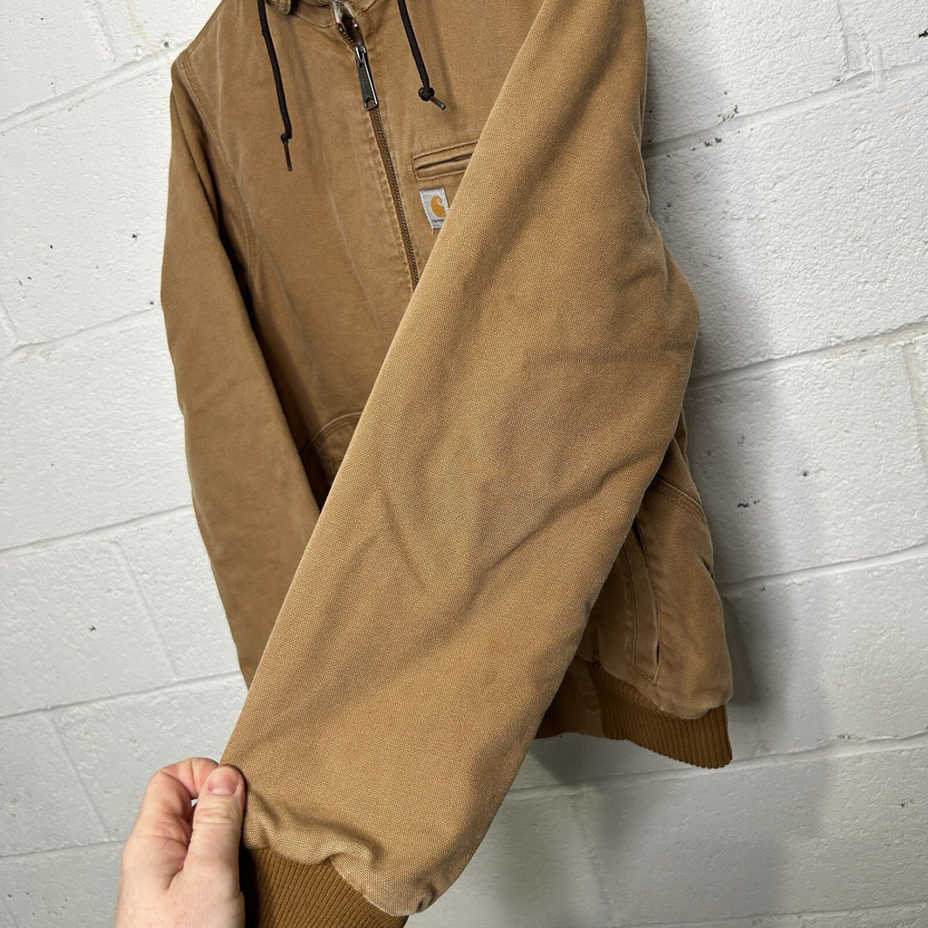 Carhartt Sherpa-Lined Wildwood Jacket “Brown” 100815-211 Women’s Medium