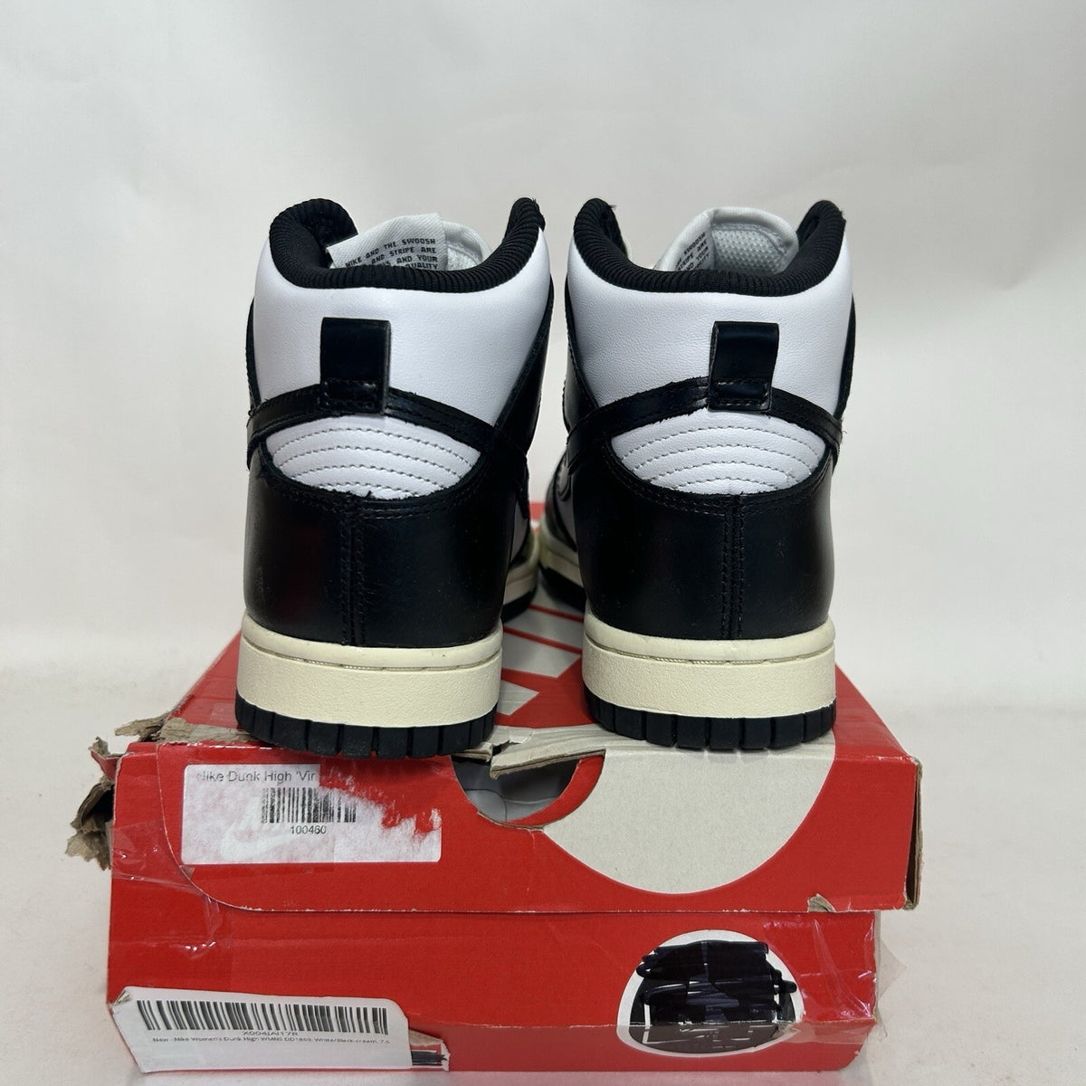 Nike Dunk High PRM WMNS “Vintage Panda” DQ8581-100 Women’s 7.5 New