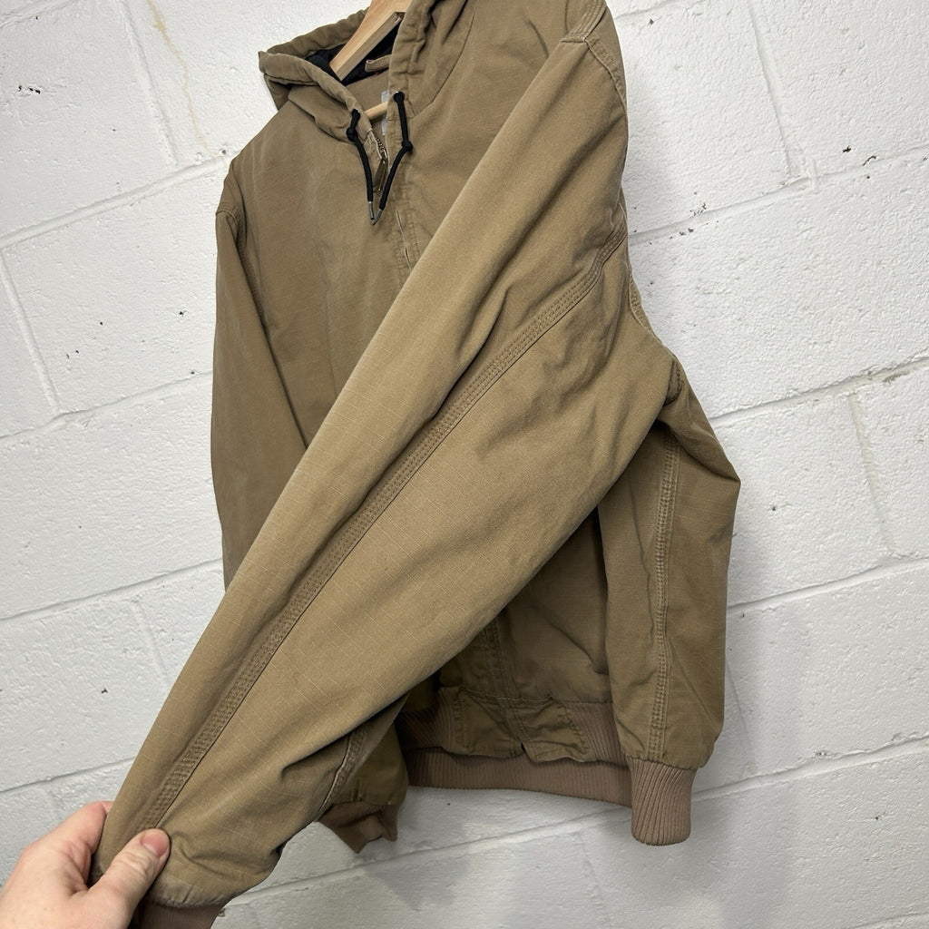 Vintage Carhartt Quilted Ripstop Active Jacket “Dark Khaki” 100108 253 Men’s L