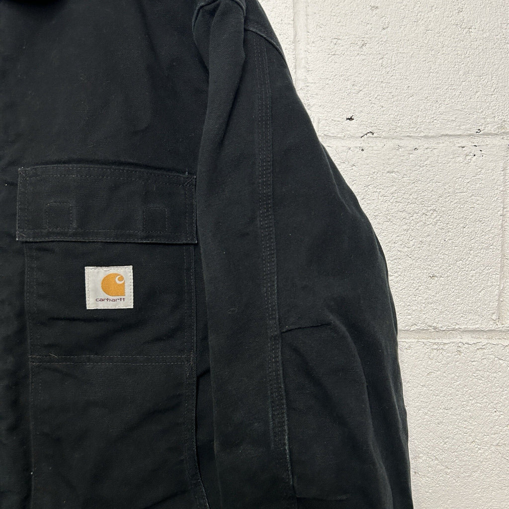 Vintage Carhartt Quilted Artic Jacket “Black” C03 BLK Men’s 44/XL