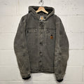 Carhartt Sherpa-Lined Bartlett Hooded Jacket “Gravel Grey” 102285-039 Men’s S