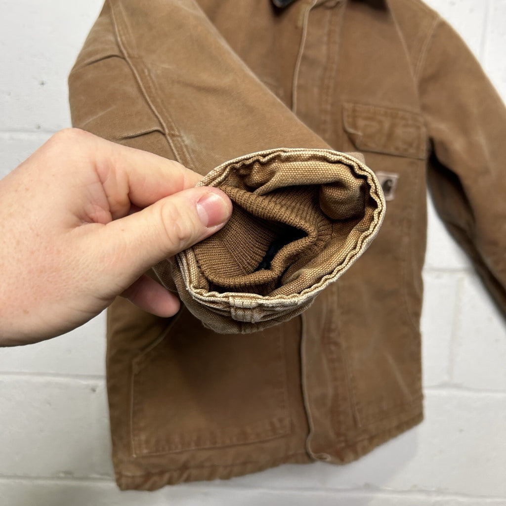 Vintage Carhartt Quilted Artic Jacket “Brown” YYC26 BRN Youth L/Women’s XS