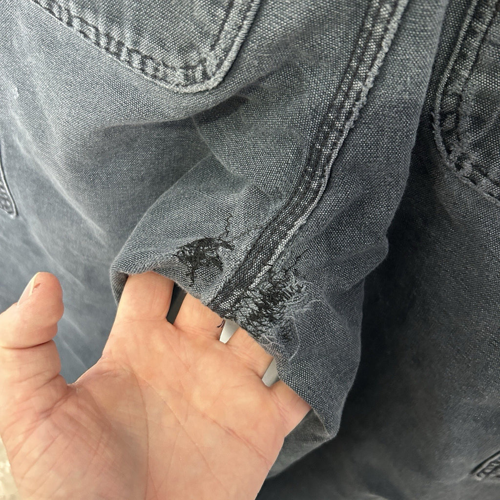 Vintage Faded Carhartt DoubleKnee Carpenter Pants “Black”