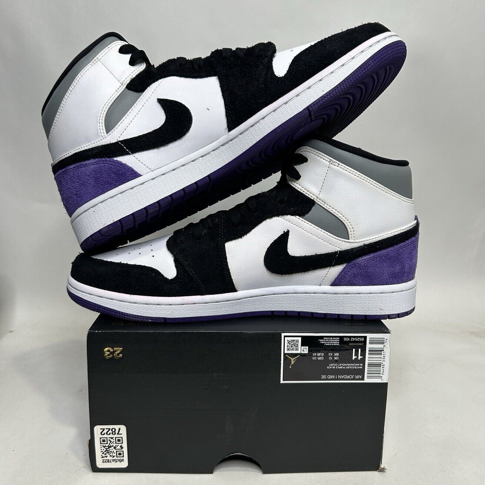 Nike Shoes Air Jordan 1 Mid SE “Varsity Court Purple” 2024