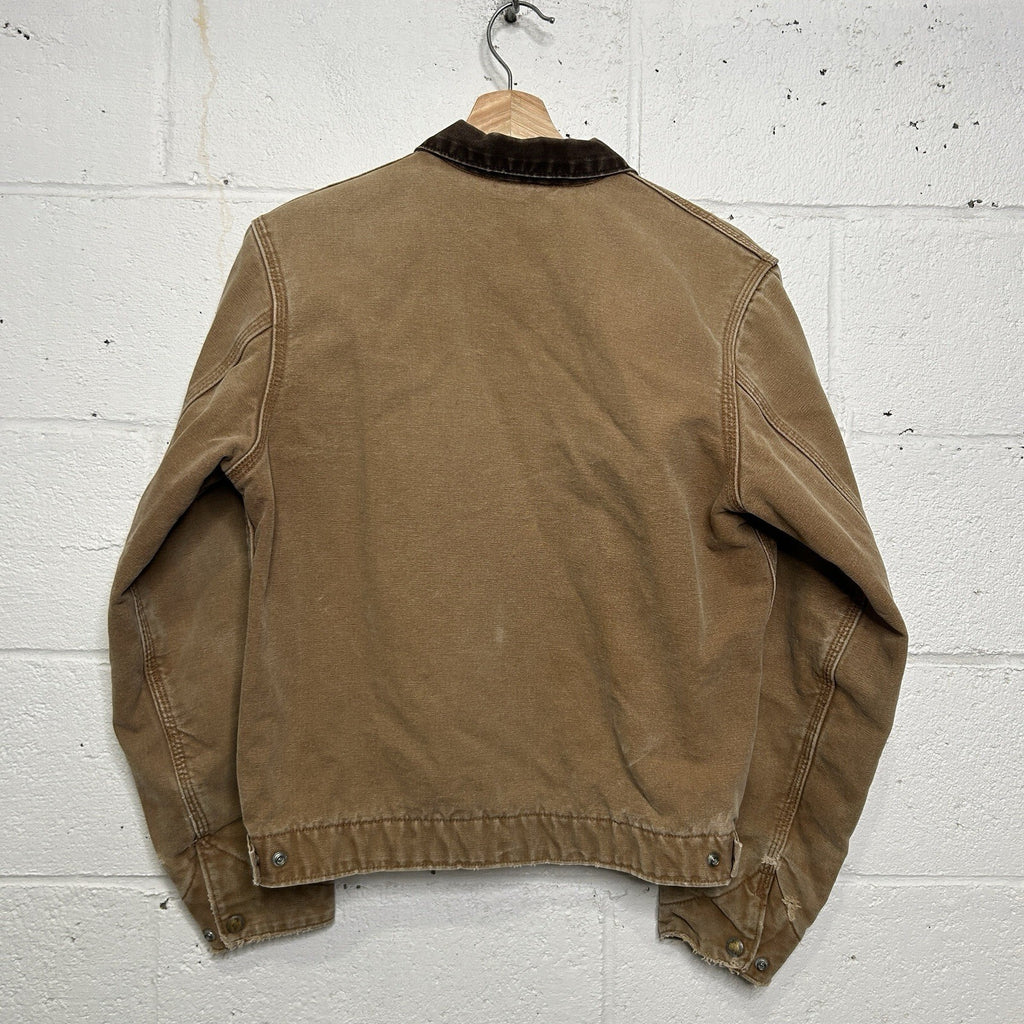 Y2K Carhartt Sherpa-Lined Detroit Jacket “Brown” YYJ97 BRN Youth XL/ Women’s XS
