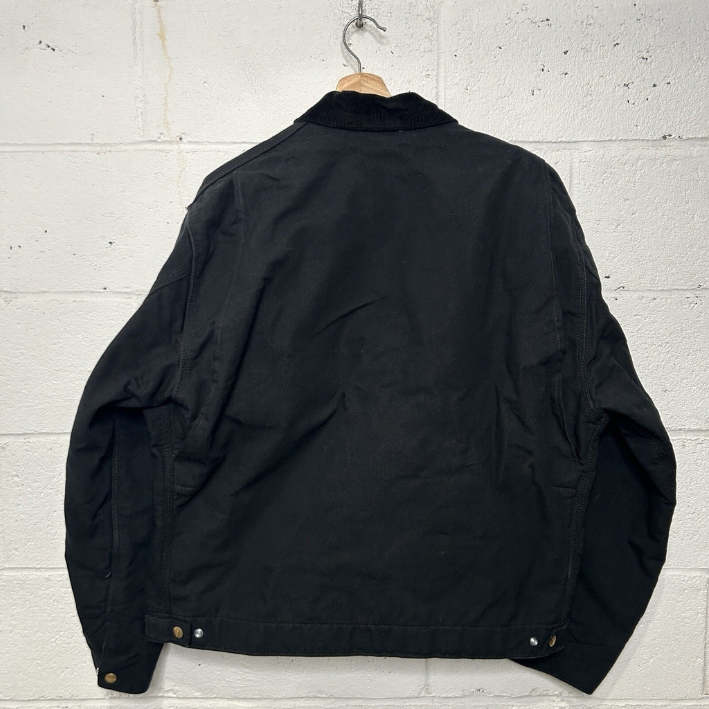 Y2K Carhartt Blanket-Lined Detroit Jacket “Black Peterbilt” J001 BLK Men’s XL