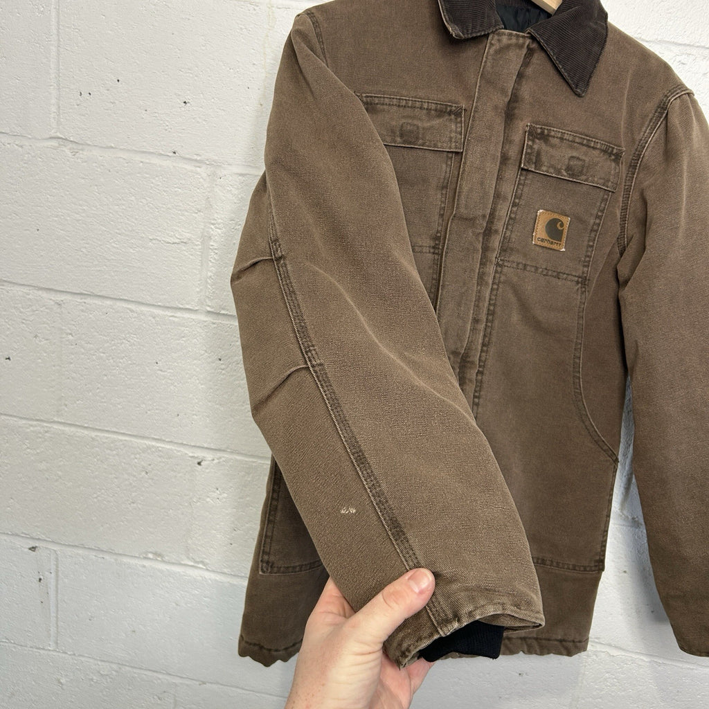 Vintage Carhartt Quilted Artic Jacket “Chestnut” C26 CHT Men’s Small