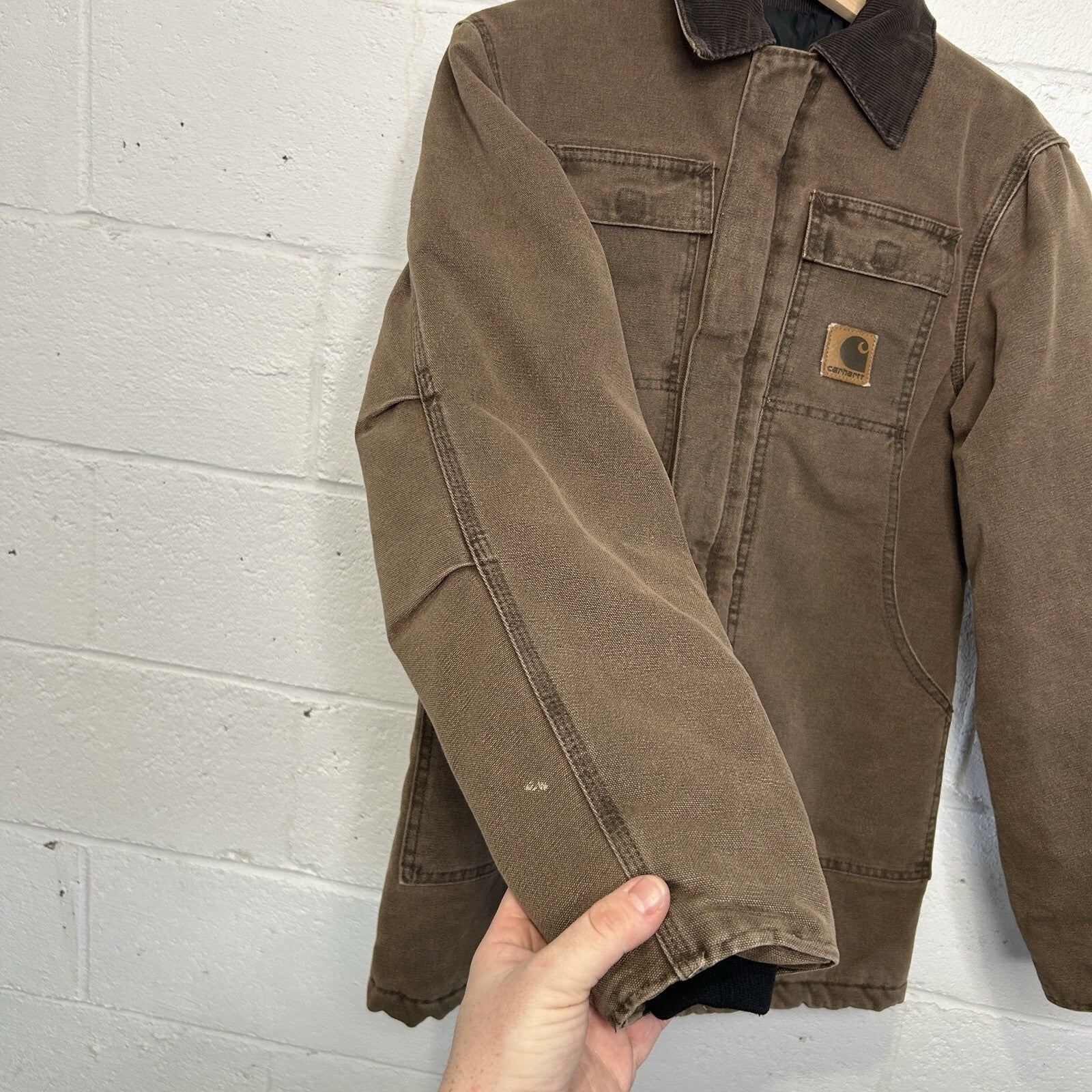 Vintage Carhartt Quilted Artic Jacket “Chestnut” C26 CHT Men’s Small