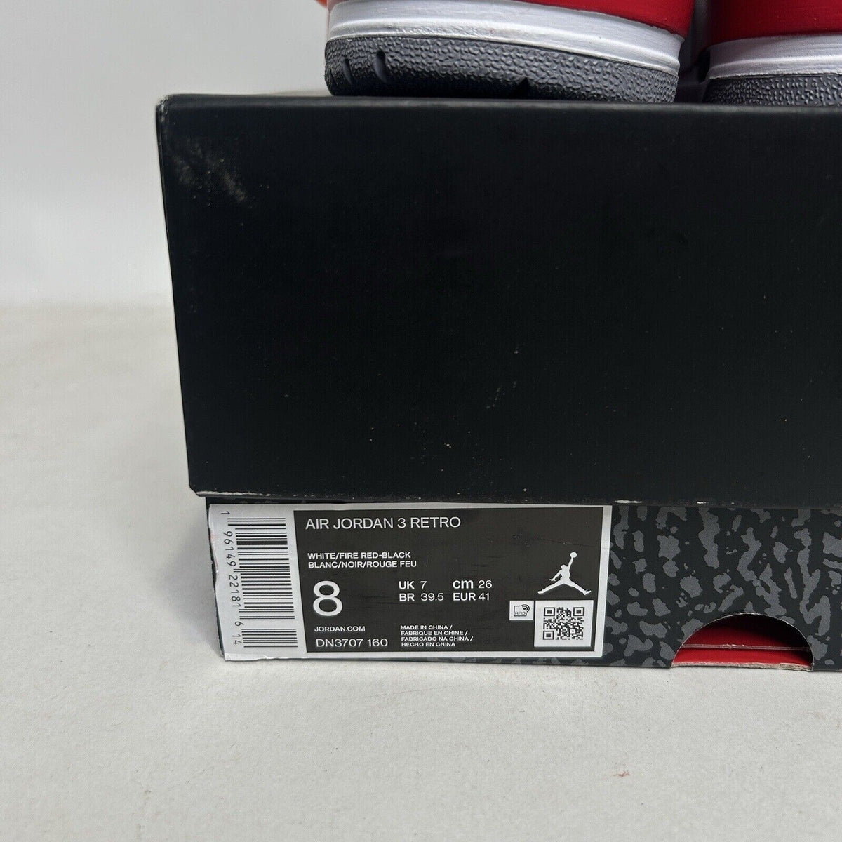 Nike Shoes Air Jordan 3 Retro “Fire Red” 2024