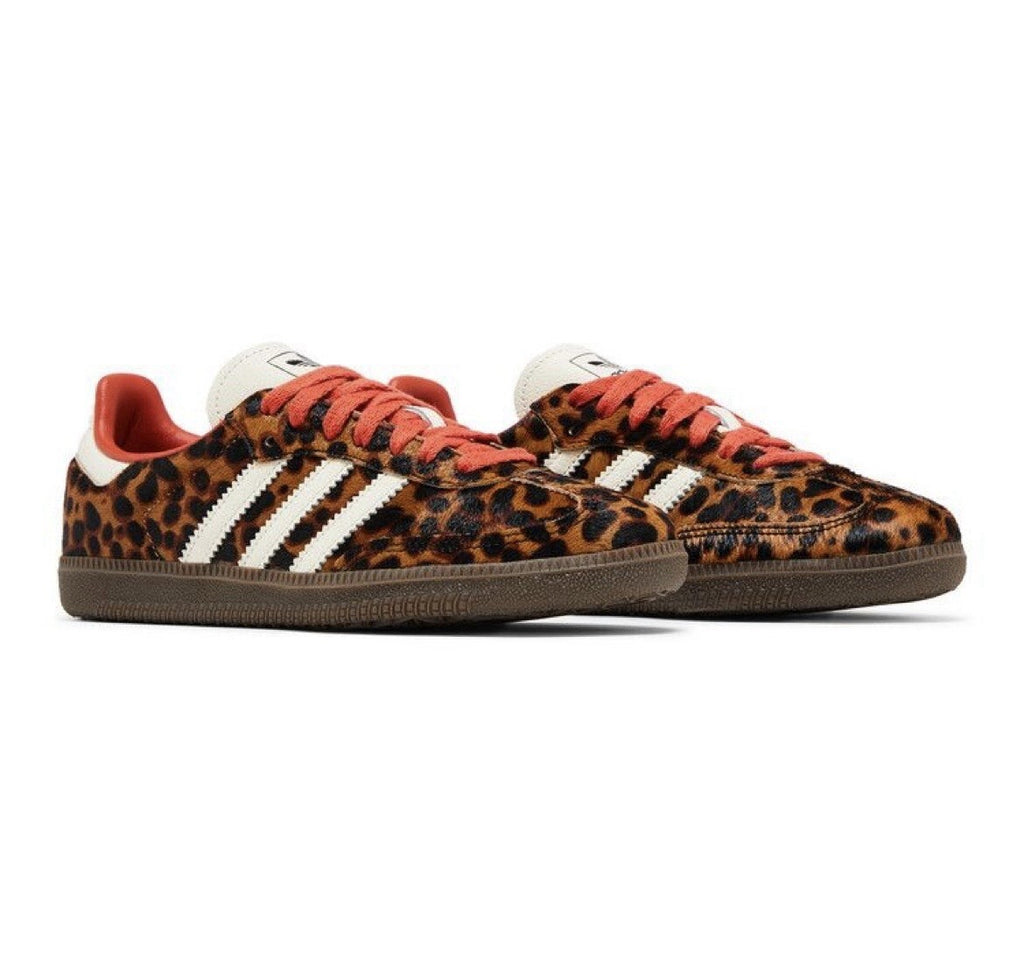 adidas WMNS Samba OG Cheetah Pack- “Preloved Red” JI2734 Women's New