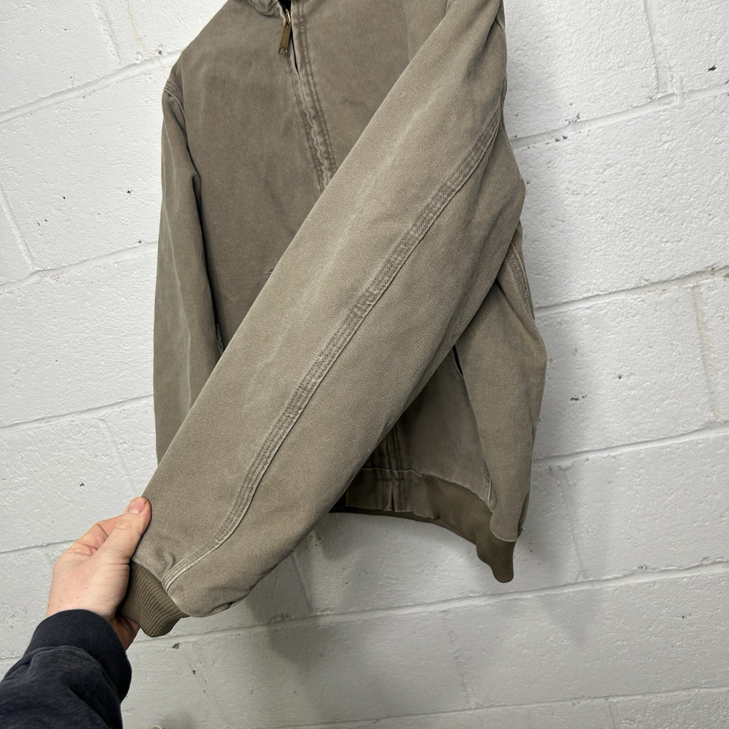 Y2K Carhartt Quilted Hooded Active Jacket “Desert” Y06 DES Youth XL/Women’s XS