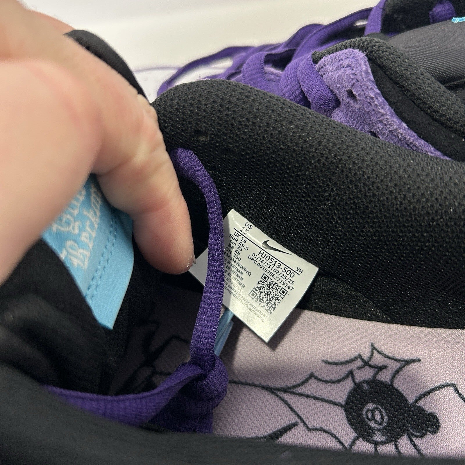 Hayley Wilson x Nike SB Dunk Low “Court Purple” HJ0513-500 Men’s 15 New