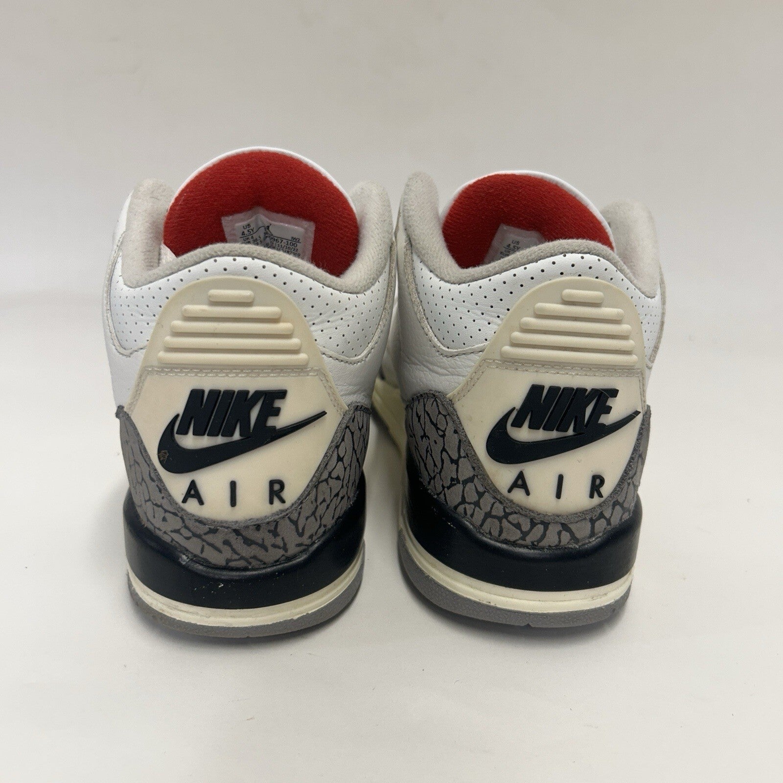 Nike Air Jordan 3 Retro GS “White Cement Reimagined” DM0967-100 4.5Y/Women’s 6