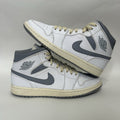 Nike Air Jordan 1 Mid Retro “Neutral Grey White” 554724-135 Men’s 9.5 Worn