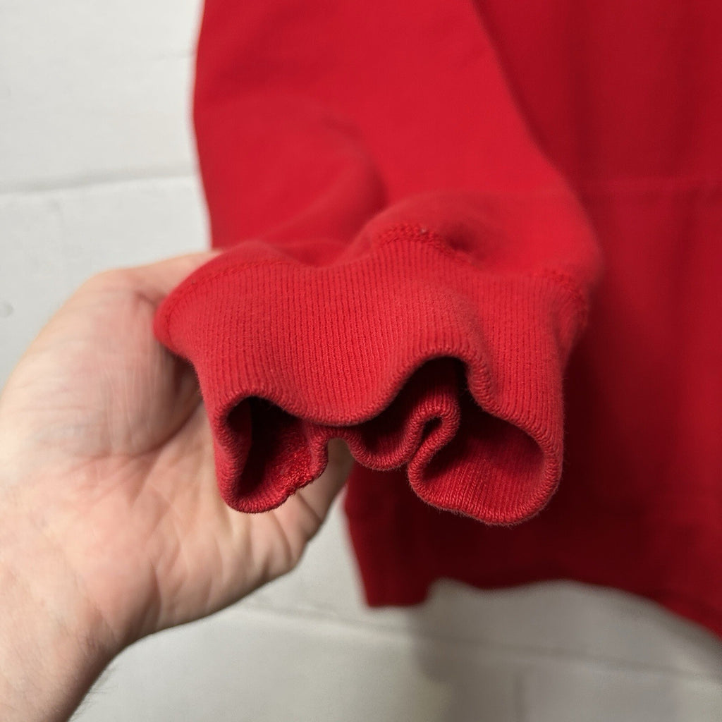 Supreme Studded Back Hooded Sweatshirt Hoodie “Red Gold” SS18 Men’s Large