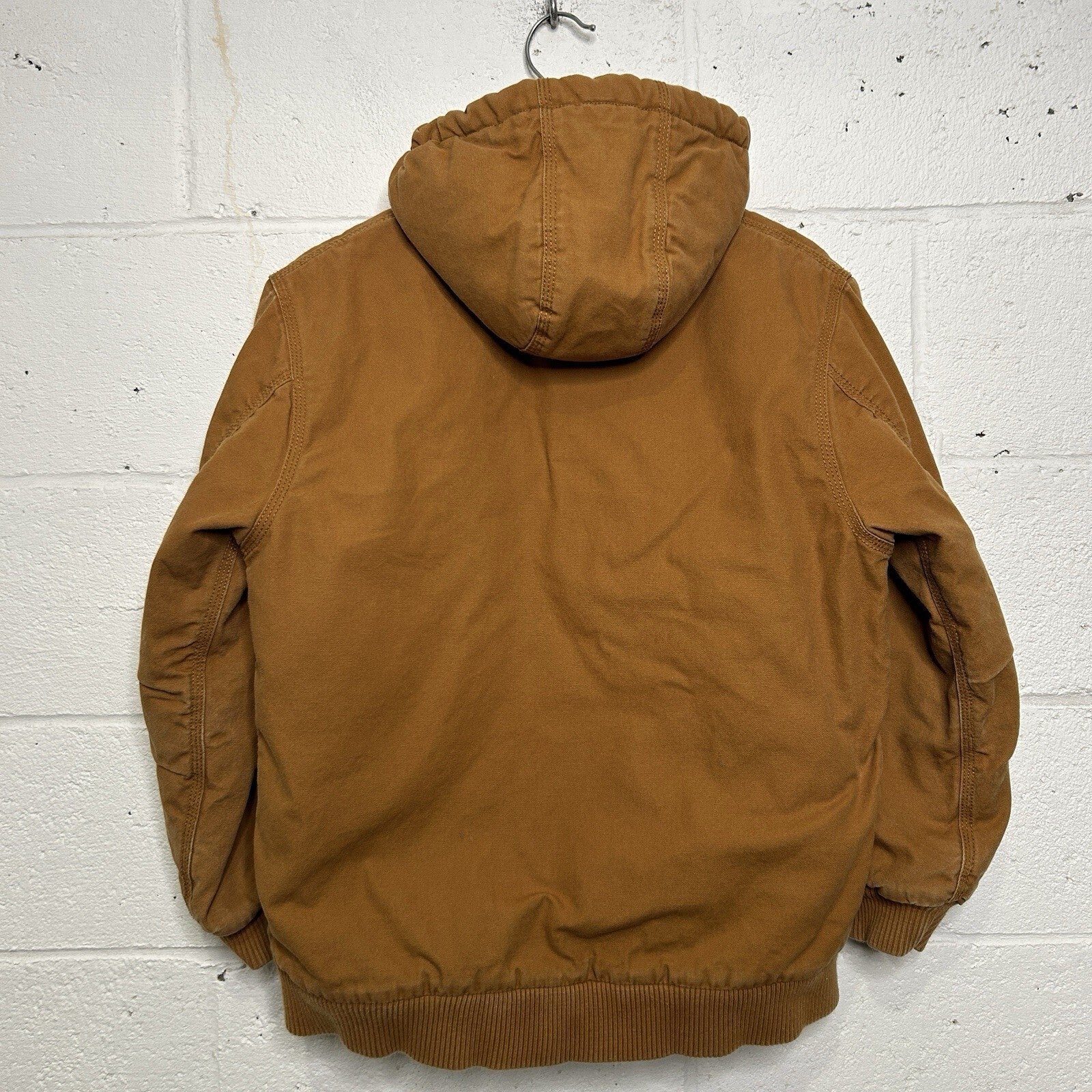 Y2K Carhartt Quilt-Lined Active Jacket “Light Brown” Youth Large/Women’s Small