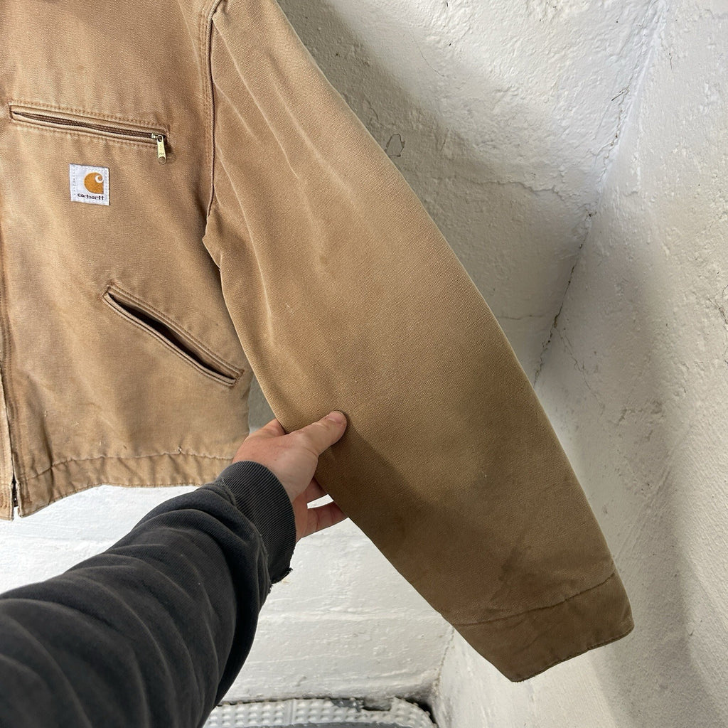 Vintage Carhartt Blanket-Lined Detroit Jacket “Brown” J01 BRN Men’s Small