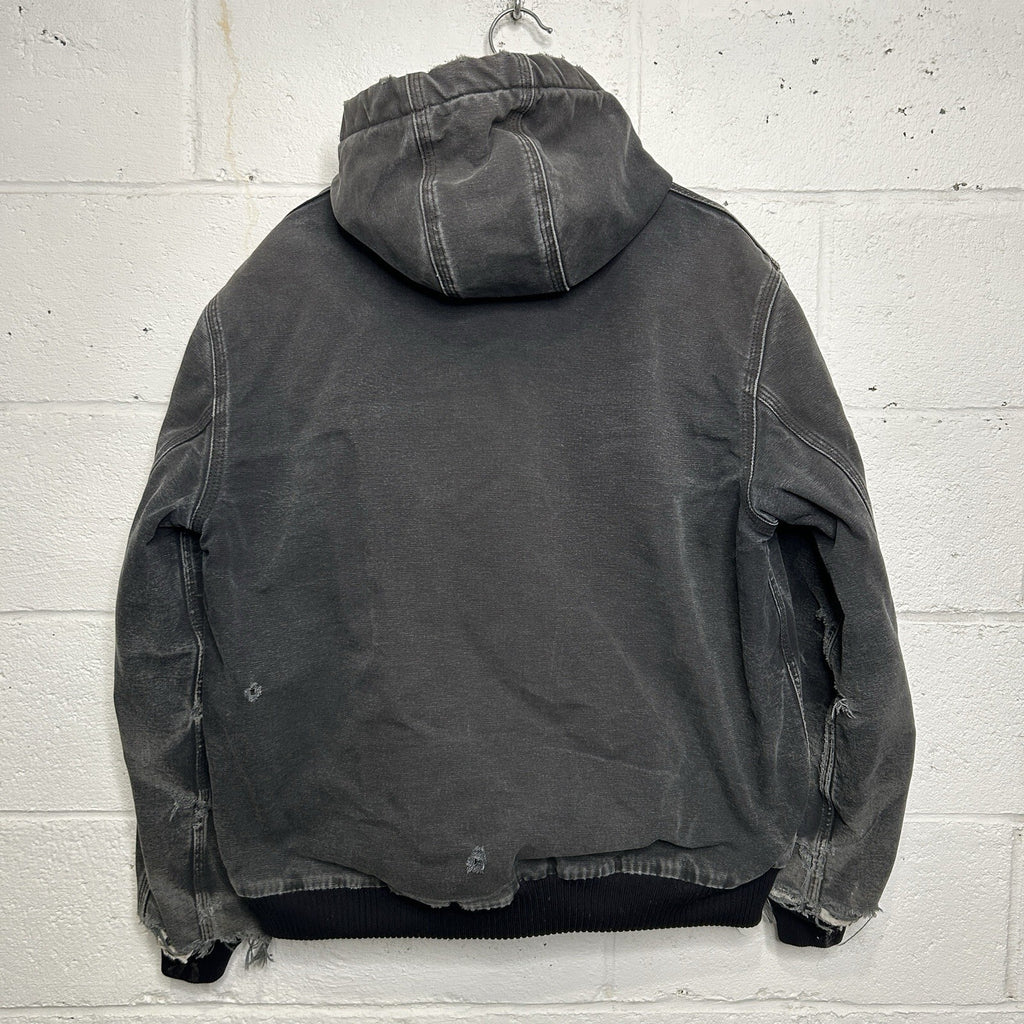 Vintage Carhartt Quilted Hooded Active Jacket “Black” J140 BLK Men’s Medium
