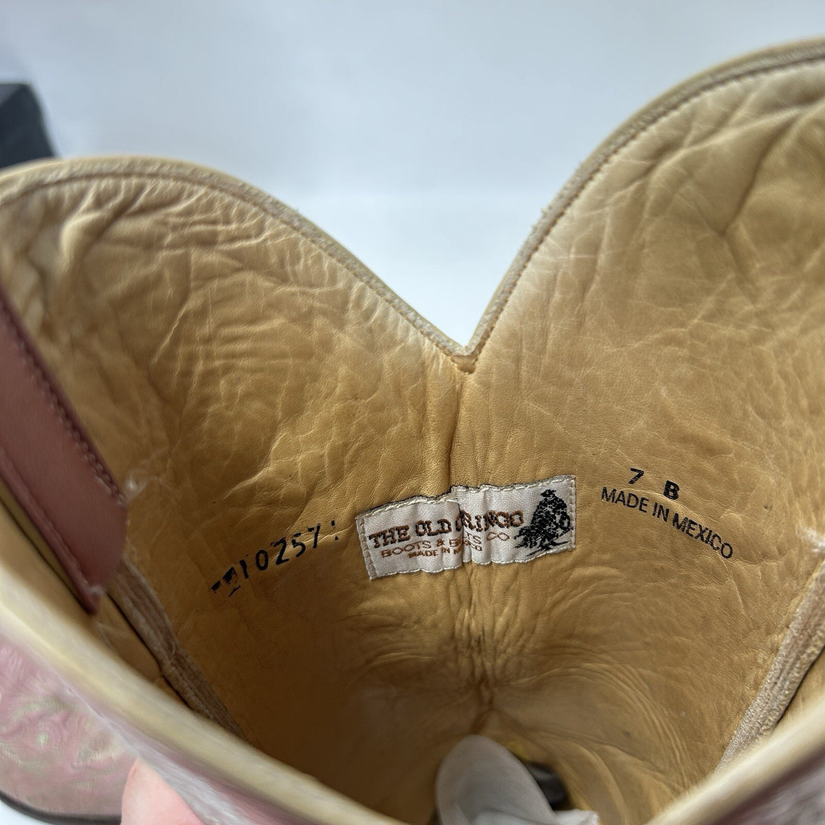 Old Gringo Embroidered Floral Western Boots “Pink” Women’s 7B Worn