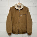 Carhartt Sherpa-Lined Wildwood Jacket “Brown” 100815-211 Women’s L