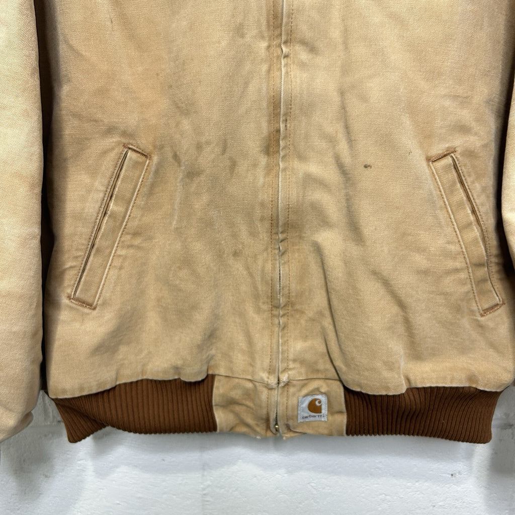 Vintage Carhartt Quilted Santa Fe Jacket “Brown” J13 BRN Men’s X-Large Worn