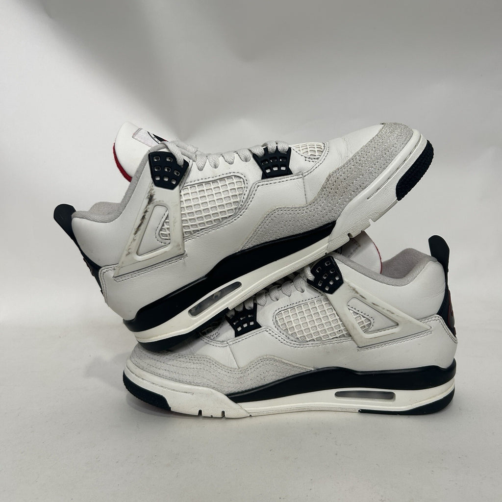 Nike Air Jordan 4 Retro OG FC “Sail Black University Red” IM4002-100 Men's 8