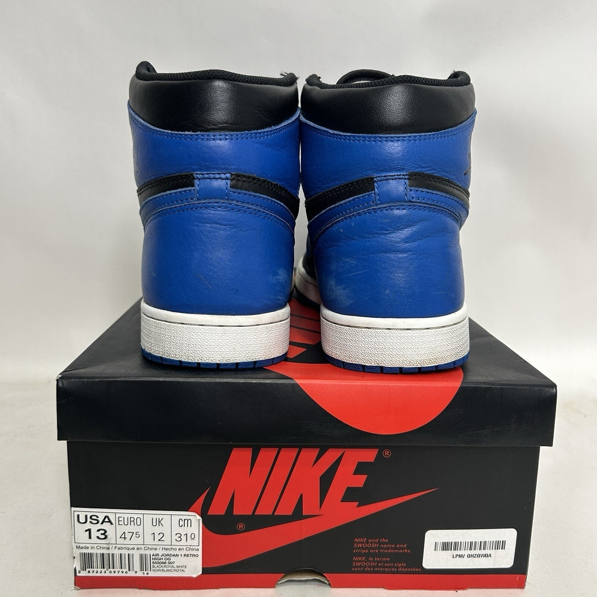Nike Air Jordan 1 High OG “Royal Blue” 2017