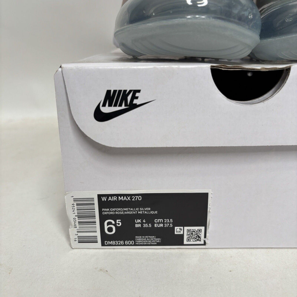 Nike Shoes Air Max 270 WMNS “Pink Oxford Metallic Silver” 2024