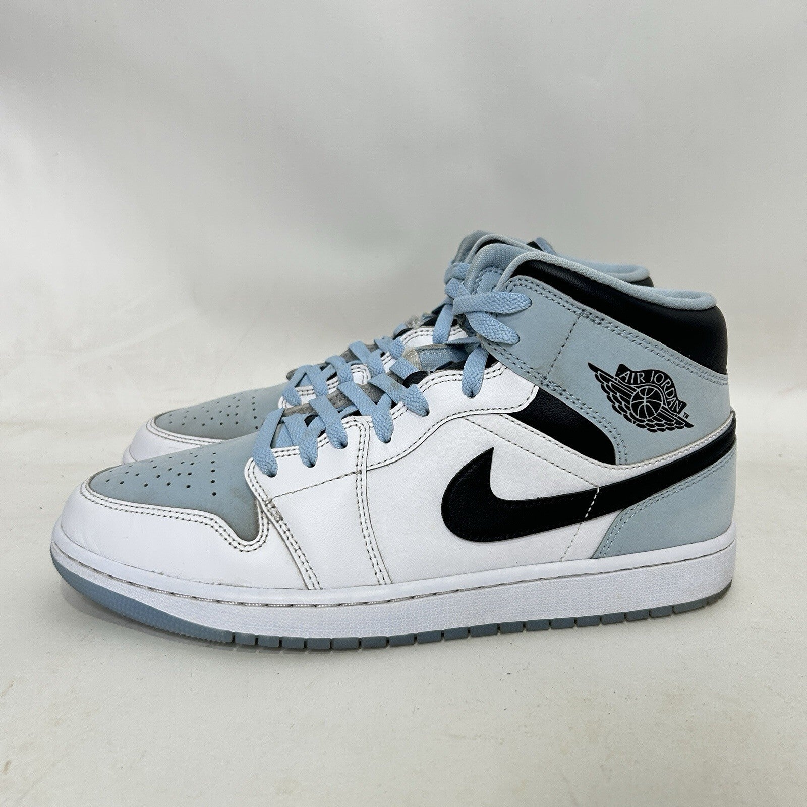 Nike Air Jordan 1 Retro Mid SE "Ice Blue" DV1308-104 Men’s 10.5 Worn